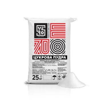 Сахарная пудра Yero Colors 25 кг