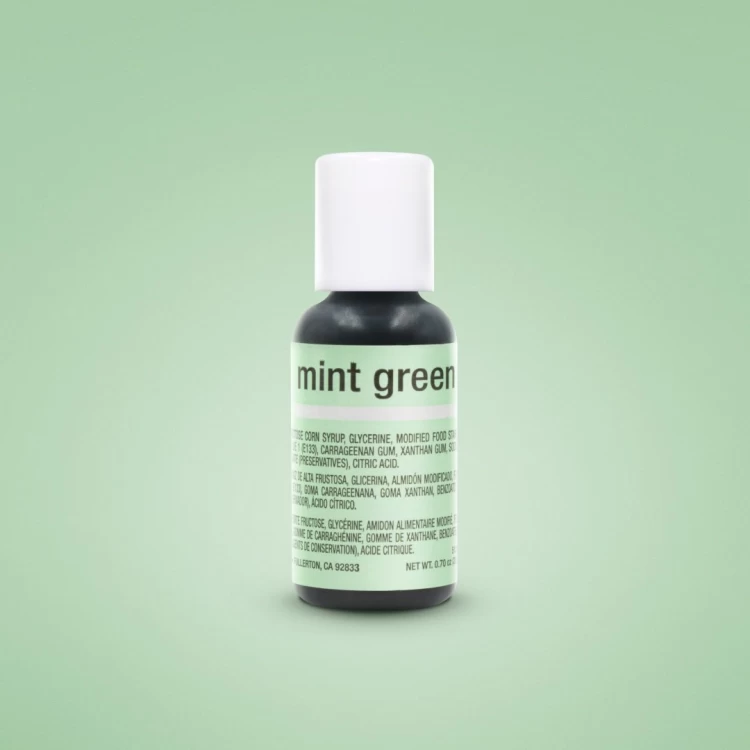 Гелевый краситель Chefmaster Зеленая мята (Mint green) 21 г