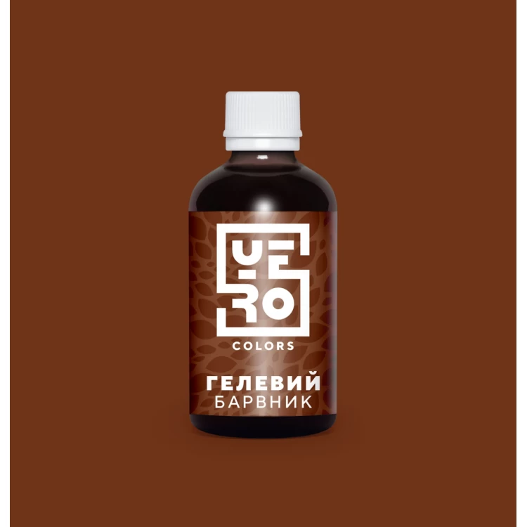 Гелевый краситель YERO COLORS Шоколад 140 грамм