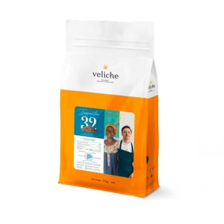 Бельгийский шоколад Veliche Gourmet Молочный Milk Inspiration 32% 10 кг