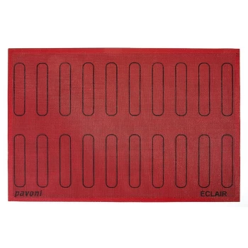 Pavoni ECL20 силиконовый коврик для эклеров 20 шт 58,5*38,5 см