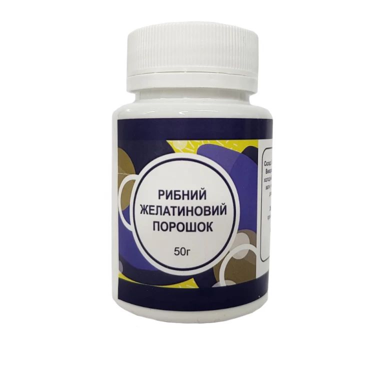 Рыбный желатиновый порошок, UNIPATIS MAISON, 50 г