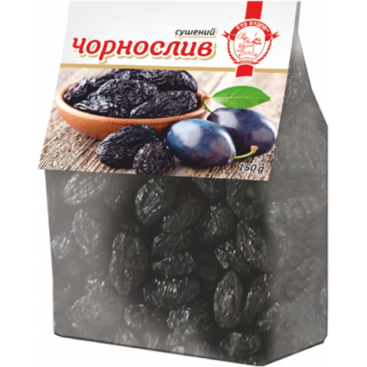Чернослив сушеный, 150гр Сто Пудов