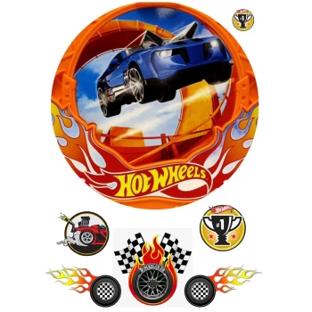 Вафельная картинка Hot Wheels 2