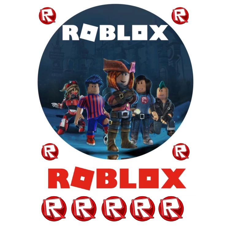 Вафельная картинка Roblox 1