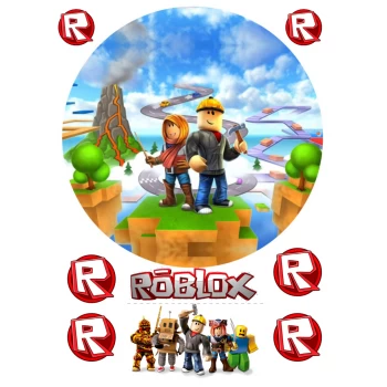 Вафельная картинка Roblox 2