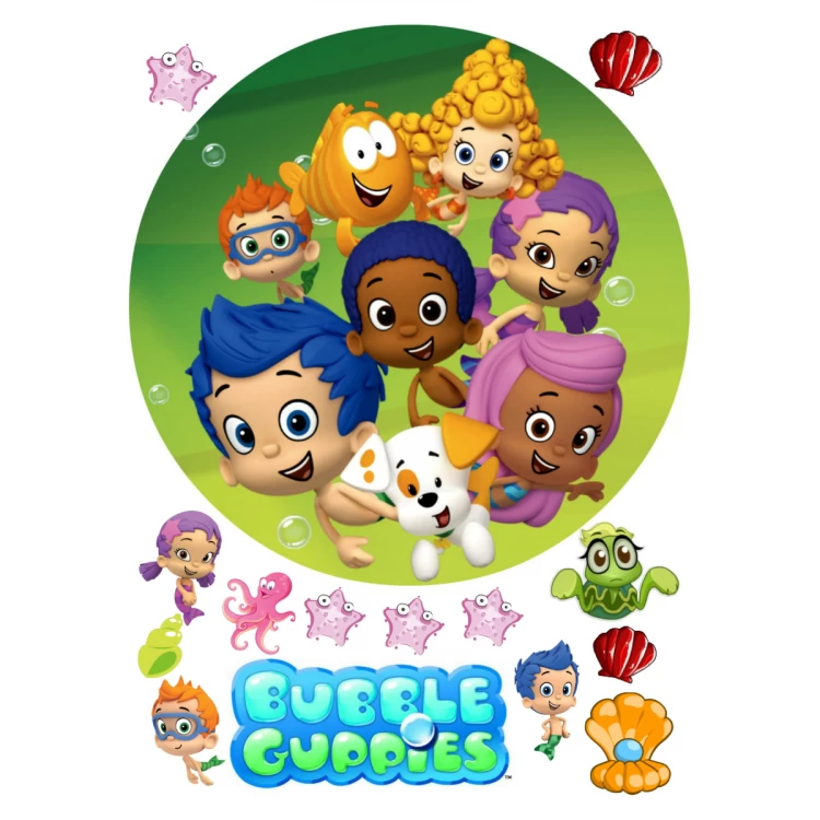 Вафельная картинка Bubble Guppies 2