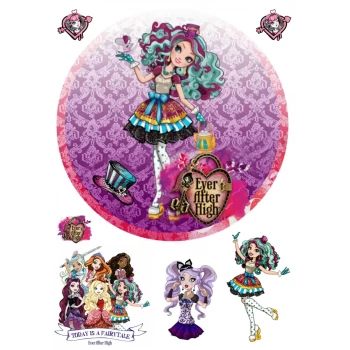 Вафельная картинка Ever After High 4