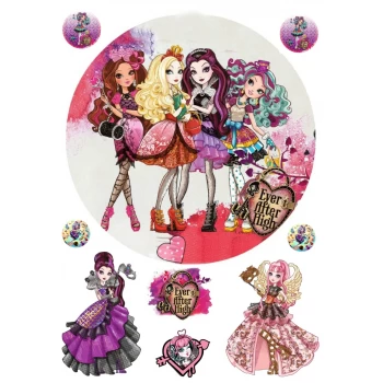 Вафельная картинка Ever After High 5