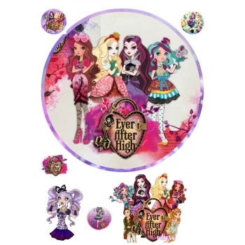 Вафельна картинка Ever After High 6