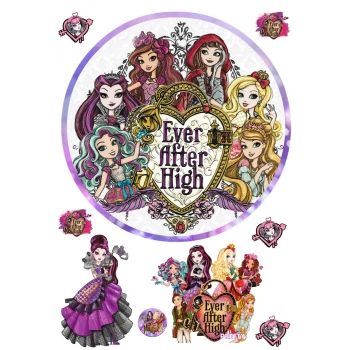 Вафельна картинка Ever After High 7