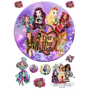 Вафельная картинка Ever After High 8