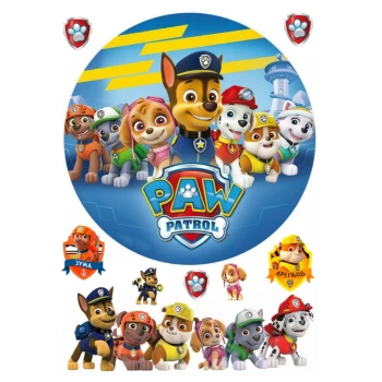 Вафельна картинка Paw Patrol 5