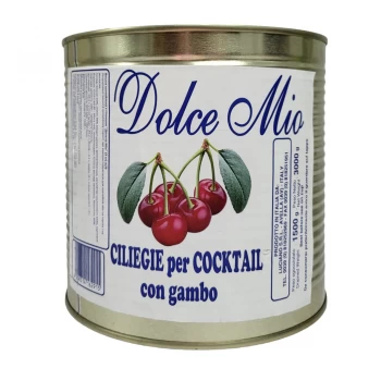 Вишня коктейльна з гілочкою «Dolce Mio» 3 кг