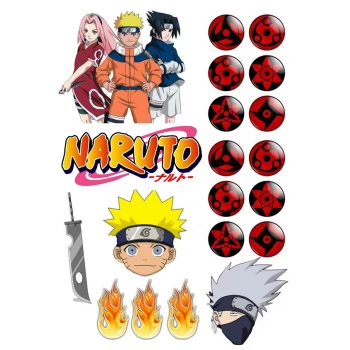 Вафельная картинка "Naruto" 3