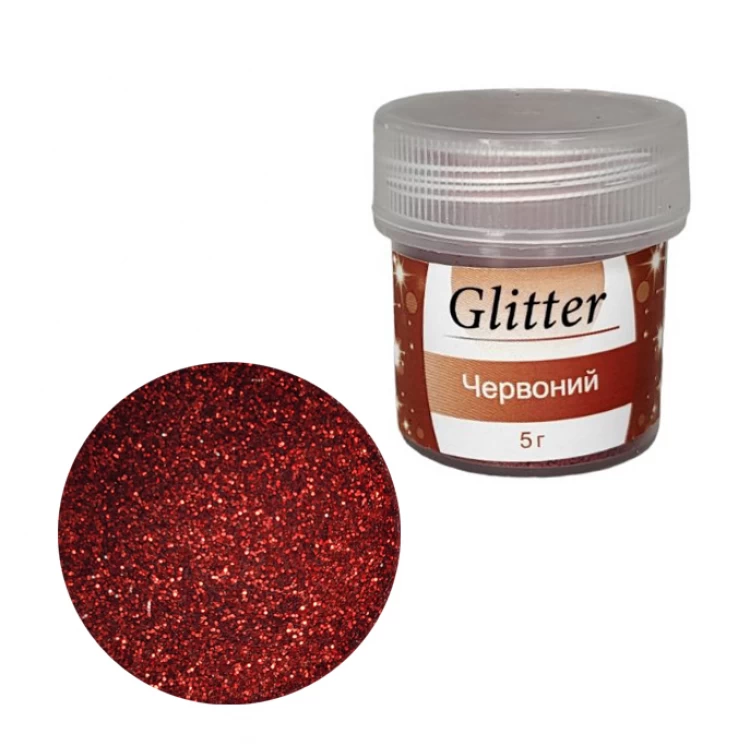 Glitter КРАСНЫЙ 5 г
