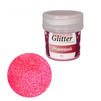 Glitter РОЗОВЫЙ 5 г