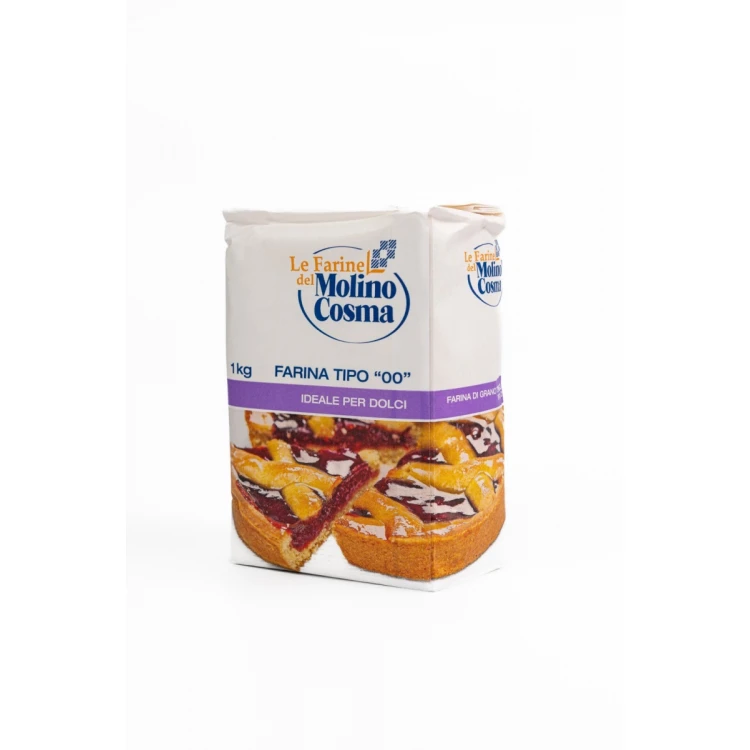 Мука Le Farine de Molino Cosma Farina Frolla Tipo "00" мягких сортов пшеницы 1 кг DOLCI