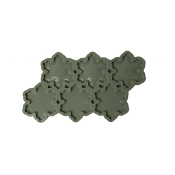 Силиконовая форма Снежинки 6 шт.