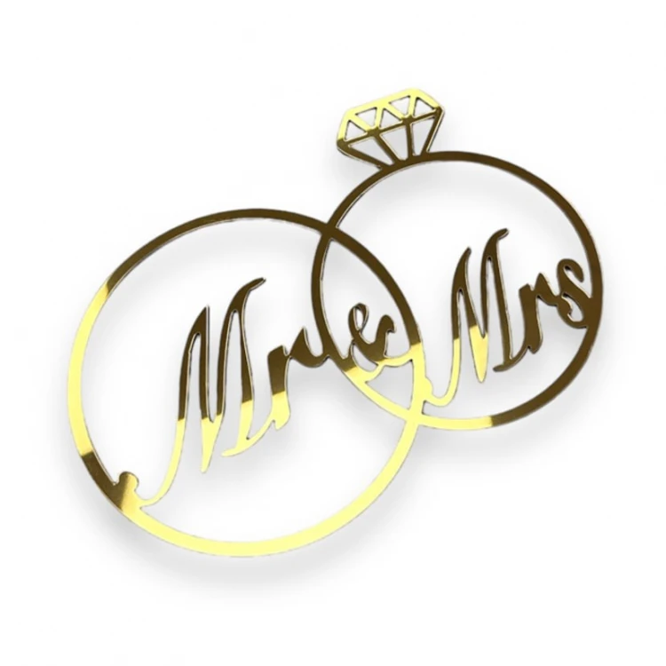 Зеркальный топпер Mr&Ms
