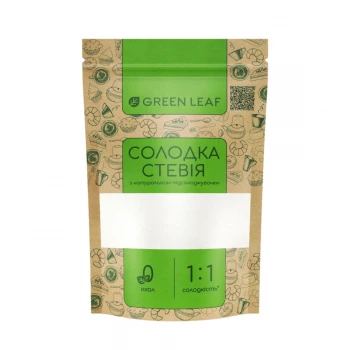 Солодка стевія (1:1) 300г GREEN LEAF