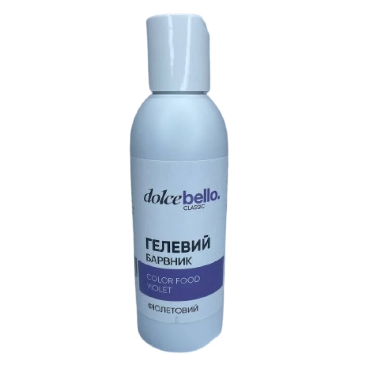 Гелевый пищевой краситель Фиолетовый Dolce Bello 140 мл