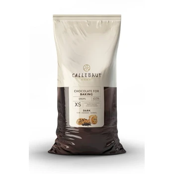 Бельгійський чорний шоколад Barry Callebaut XS, 10 кг 43,5% какао