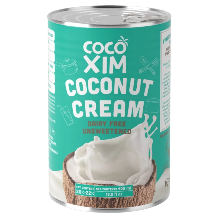Кокосовое молоко 20-22% Cocoxim, 0,4л (экстракт кокоса 89%)