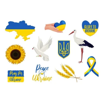 Вафельна картинка патріотична символіка