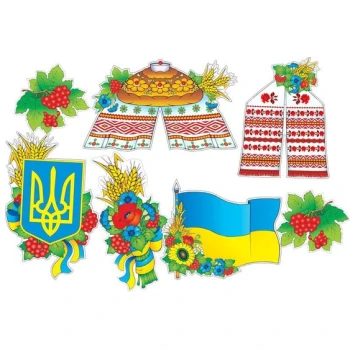Вафельная картинка Патриотическая символика 2