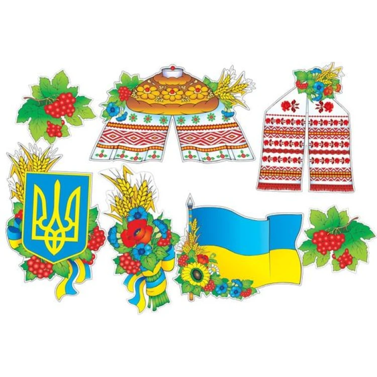 Вафельная картинка Патриотическая символика 2