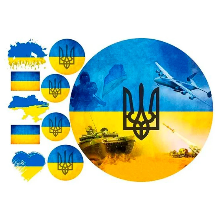 Вафельная картинка  Украина
