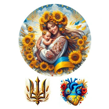 Вафельная картинка  День Матери
