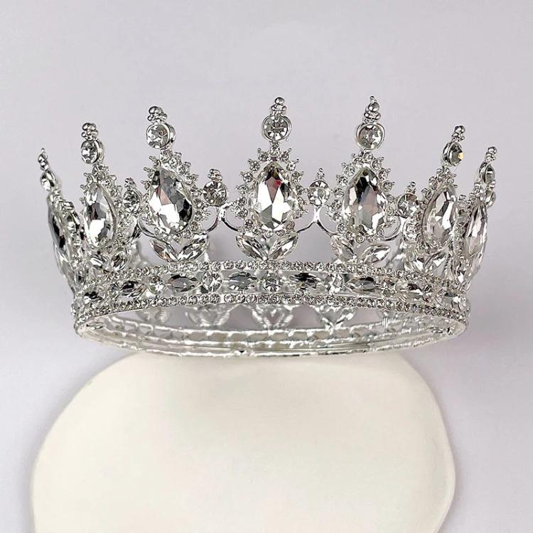 Металлическая корона СЕРЕБРО