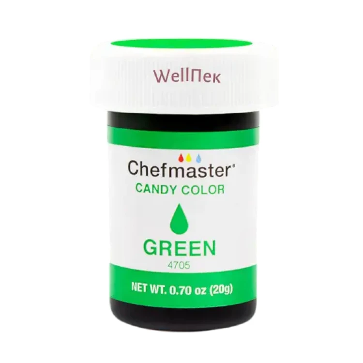 Гелевый краситель Зеленый Chefmaster Green