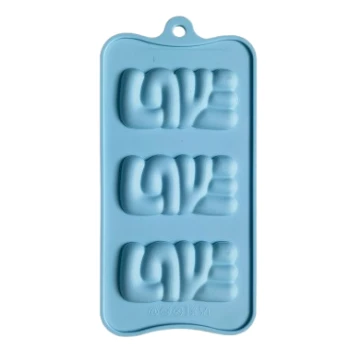 Силіконова форма плиточки LOVE