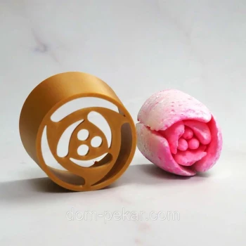 40-22 Тюльпан насадка для зефира гигант 4 см (3D)