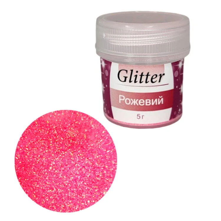 Glitter РОЗОВЫЙ 0,5 г