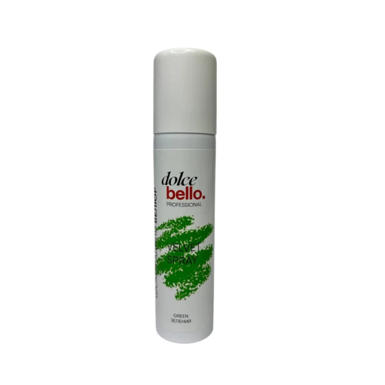 Велюр шоколадный Velvet Spray Dolce Bello ЗЕЛЁНЫЙ 100 мл