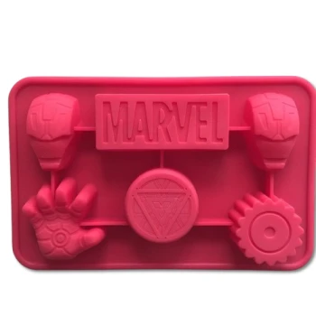 Силиконовая форма MARVEL (Цвет в ассортименте)