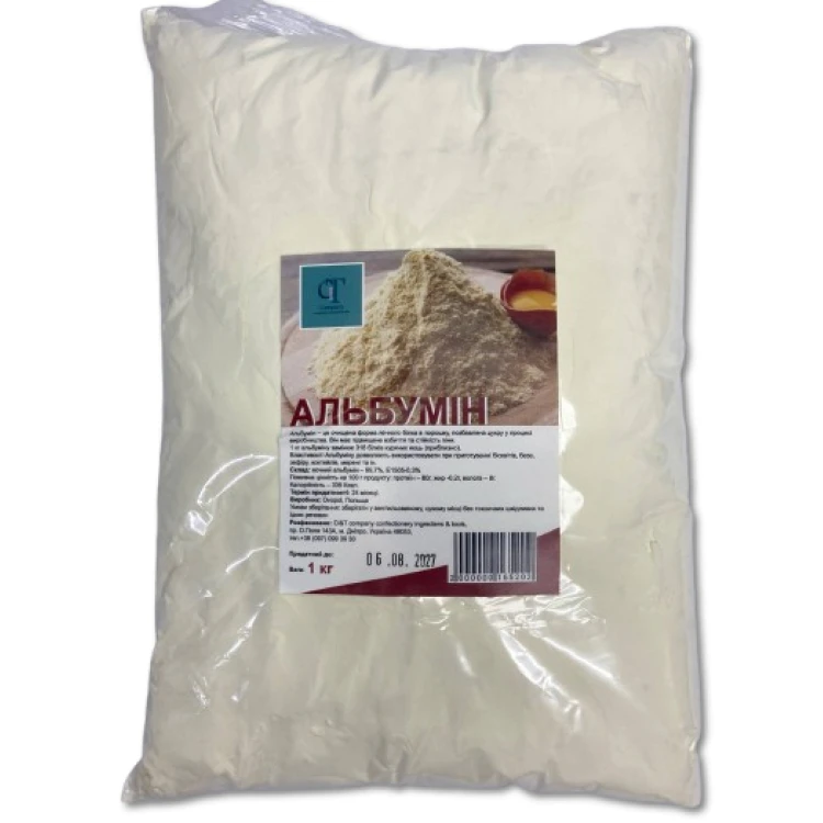 Альбумин Eurovo (сухой яичный белок), 1 кг