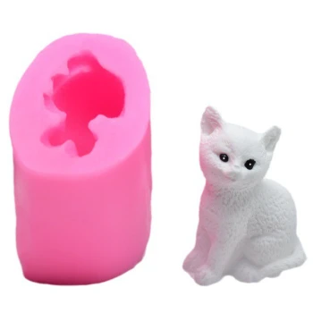 Силиконовый молд Котик