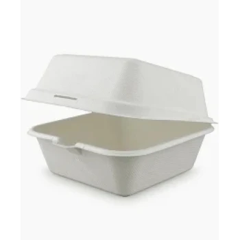Коробка для бургера из багассы Burger BIOBOX 178х178х90 (5 шт)