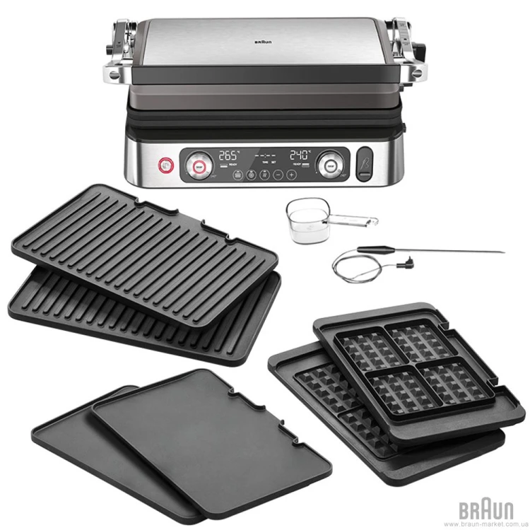 Электрогриль-вафельница Braun MultiGrill 9 Pro CG 9167
