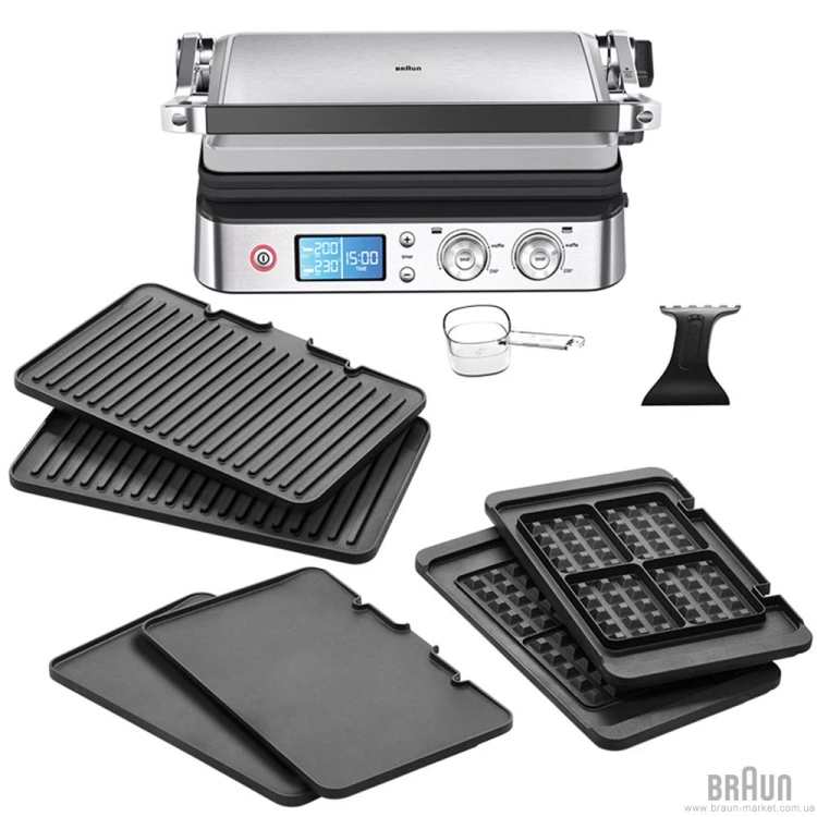 Электрогриль-вафельница Braun MultiGrill 9 CG 9047