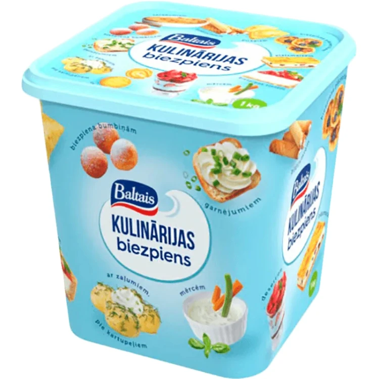 Сыр Baltais кулинарный 1 кг
