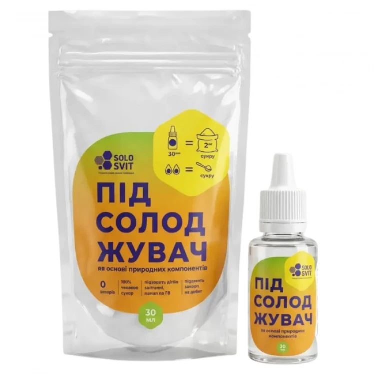 Протеин Slim Nutrition для похудения без сахара ТМ "SOLOSVIT" 400 г, вкус Шоколад-лимон