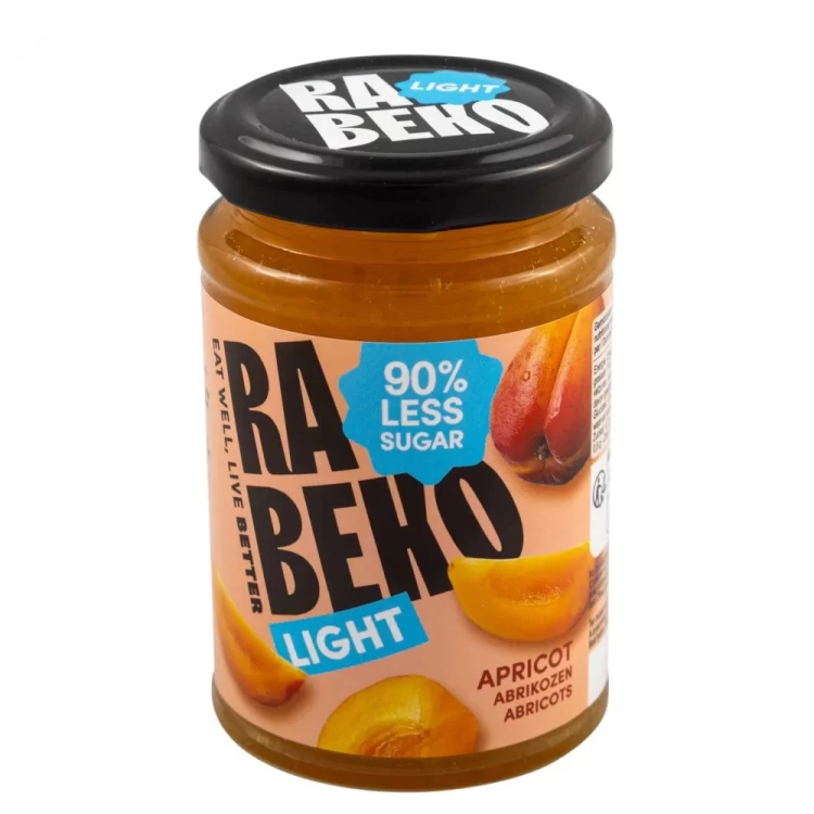 Фруктовый джем без сахара,Rabeko Products, вкус Абрикос - 230 г