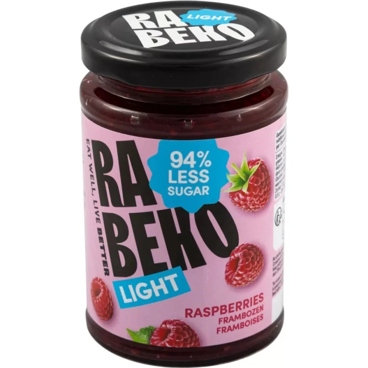 Фруктовый джем без сахара,Rabeko Products, вкус Малина - 230 г