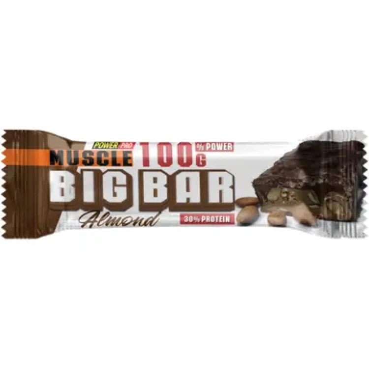 Протеиновые батончики big bar вкус "Миндаль" 100 г
